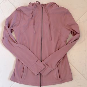 Lululemon Hooded Define Jacket Luon - Mauve Size 10
